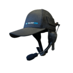 Waterproof Headset USA black Baseball Cap