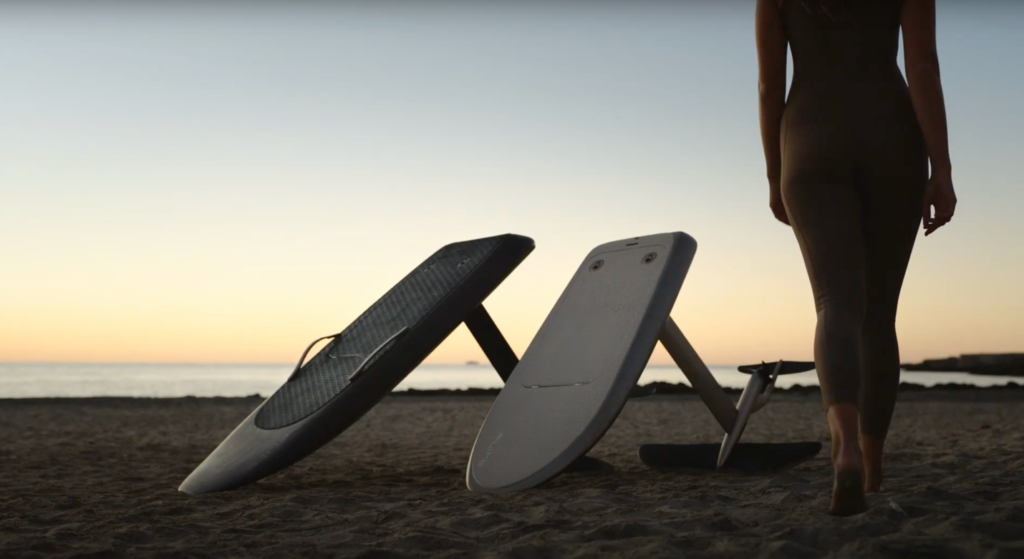 fliteboards on beach