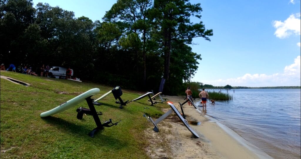 efoils near water