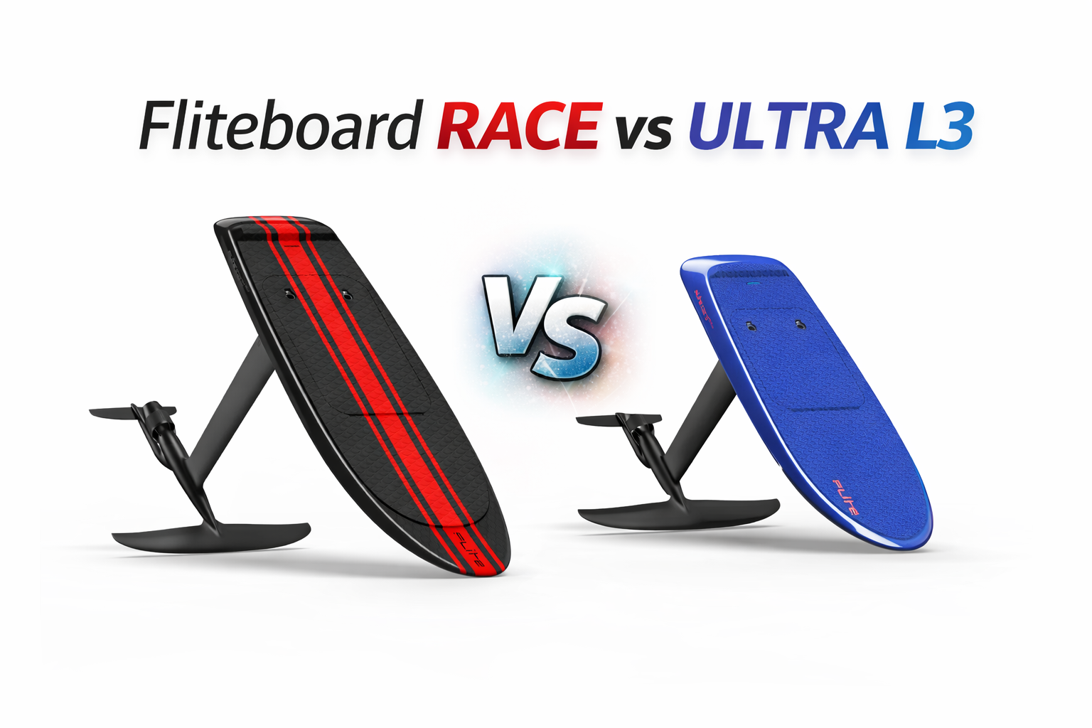 Fliteboard RACE vs ULTRA L3